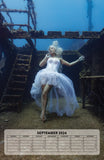 2024 Hannah Mermaid Underwater Photography Calendar