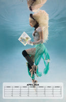 2024 Hannah Mermaid Underwater Photography Calendar